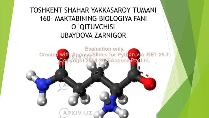 Oqsillarning xossalari