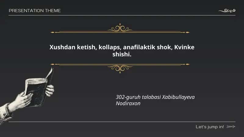 Xushdan ketish — taʼrifi va turlari