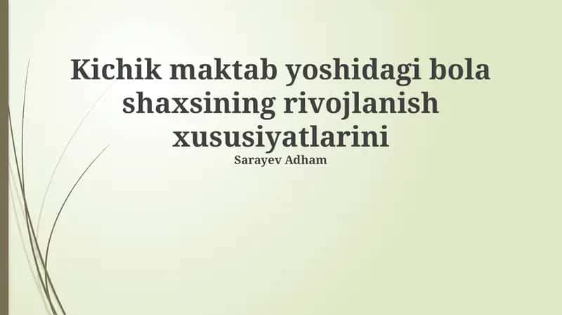 Shaxsiy rivojlanishni qo'llab-quvvatlash strategiyasi