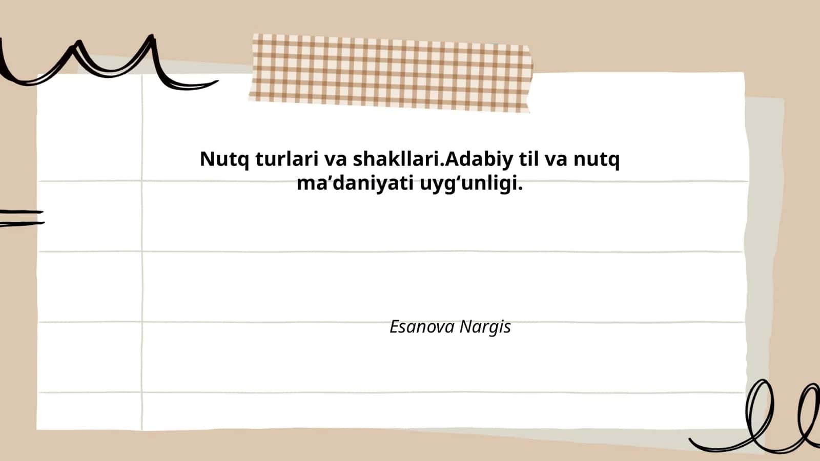 Nutq turlari va shakllari