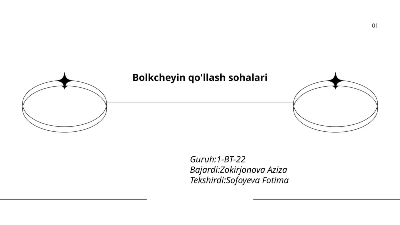 Moliyaviy xizmatlarda blokcheynni qo'llash