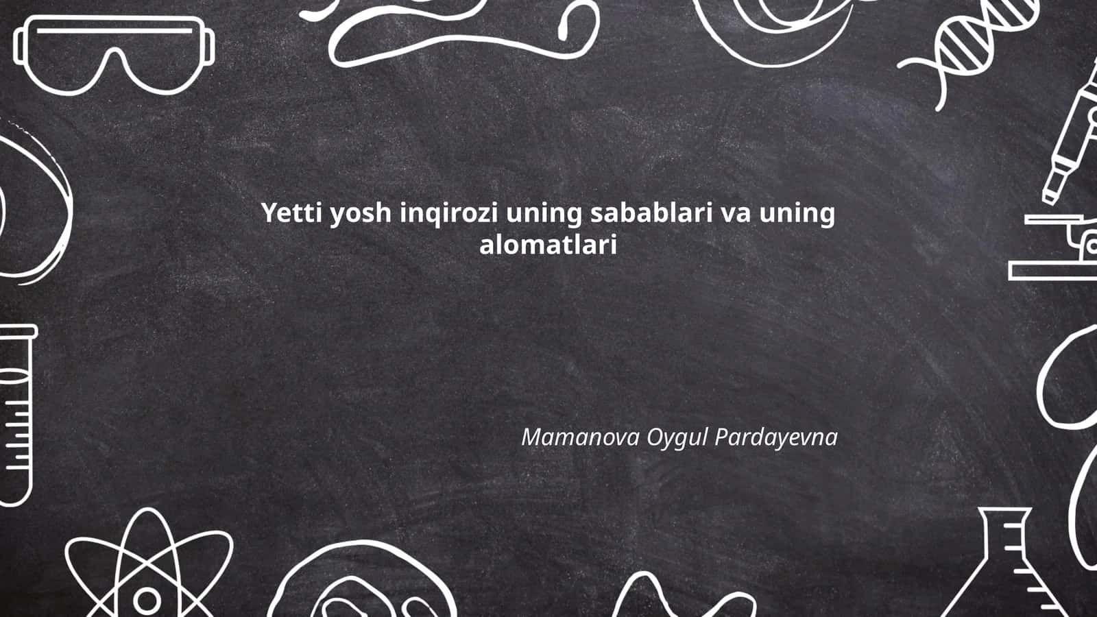 Yetti yosh inqirozi uning sabablari va uning alomatlari