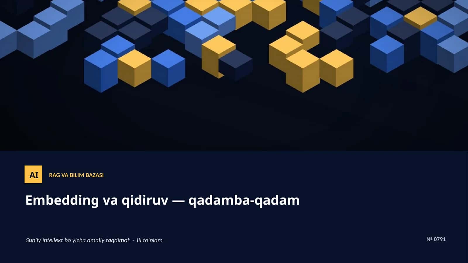 RAG VA BILIM BAZASI