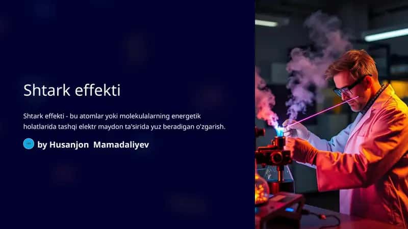 Shtark effekti