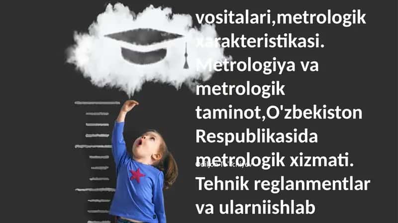 O'lchash vositalari,metrologik xarakteristikasi
