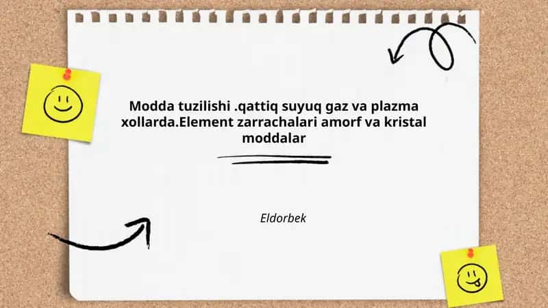 Modda tuzilishi