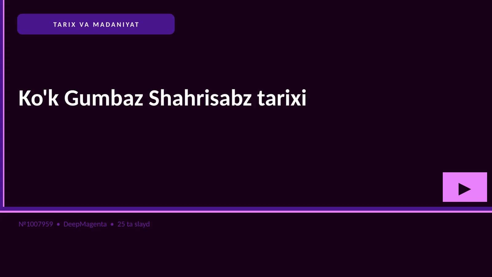 Ko'k Gumbaz Shahrisabz tarixi