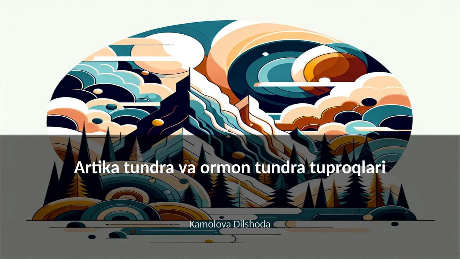 Artika tundra va ormon tundra tuproqlari