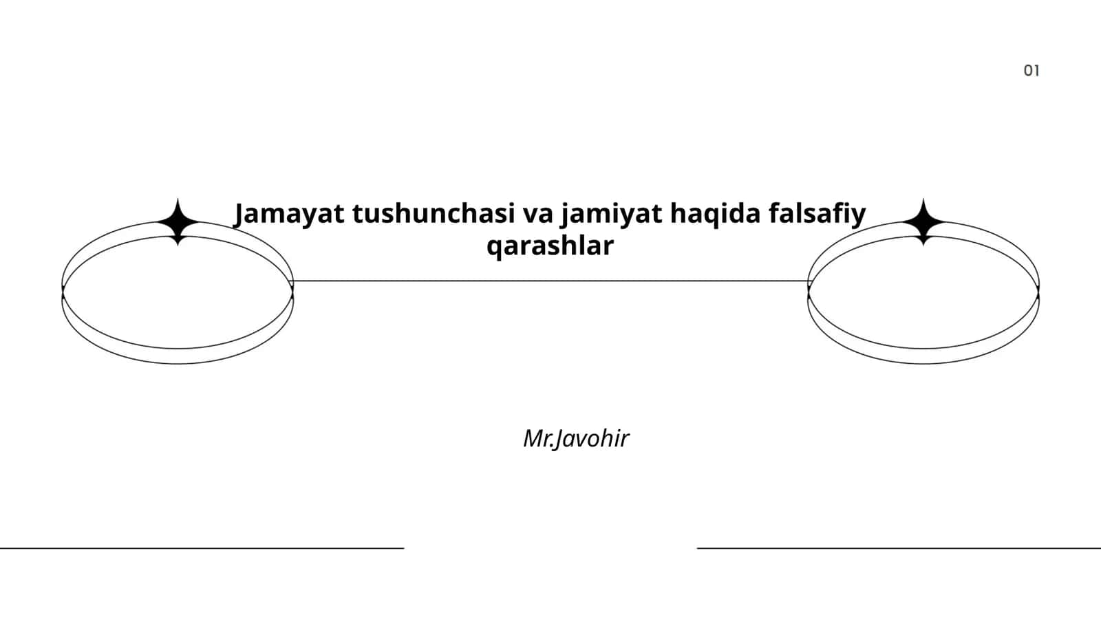 Jamiyat tushunchasi va jamiyat haqida falsafiy qarashlar