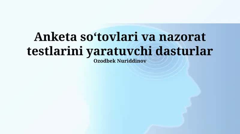 Muvaffaqiyatli qo'llanmalar