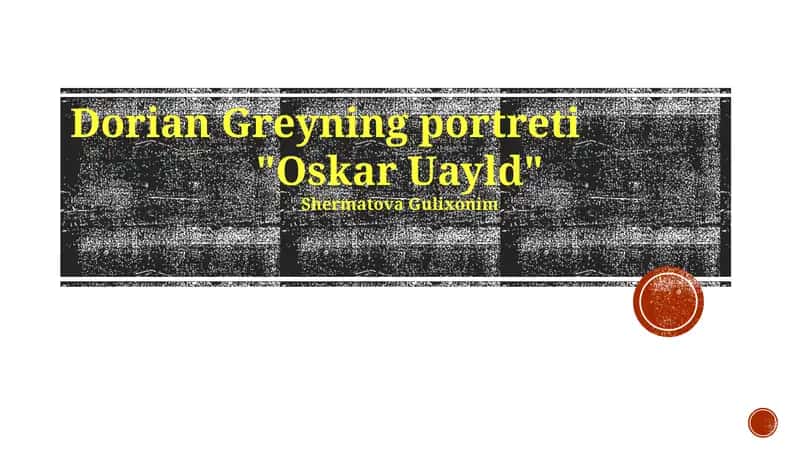 Dorian Greyning portreti