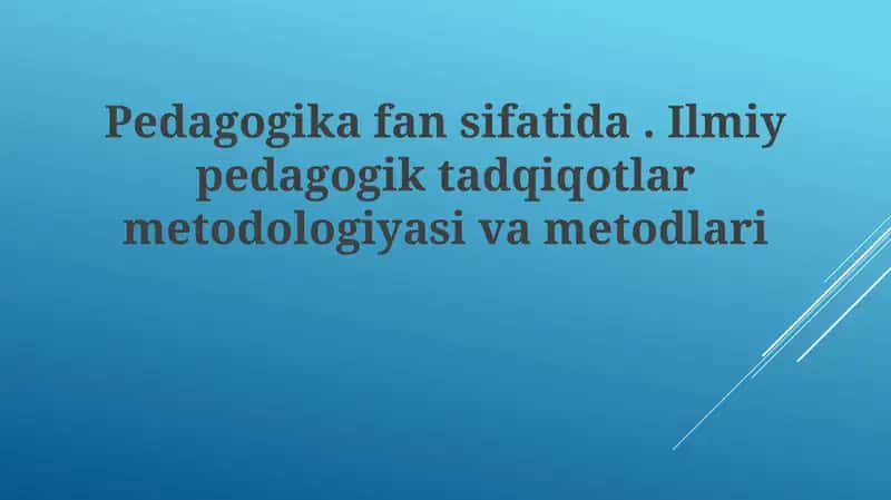Pedagogikafan
