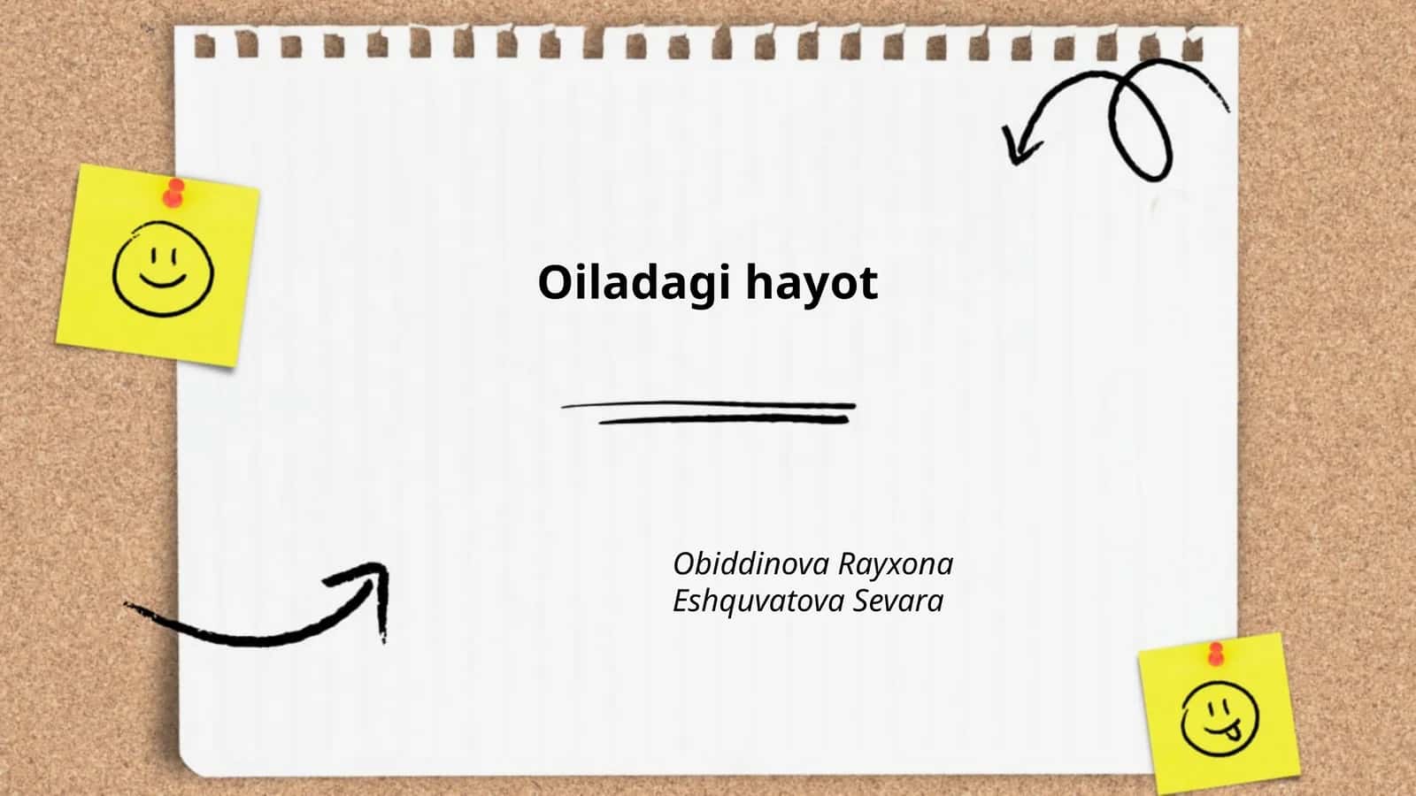 Oiladagi hayot