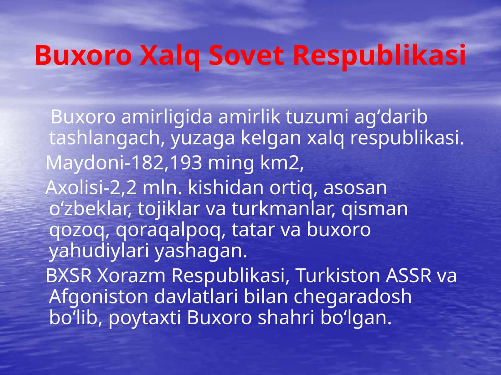 BuxoroXalqSovetRespublikasi