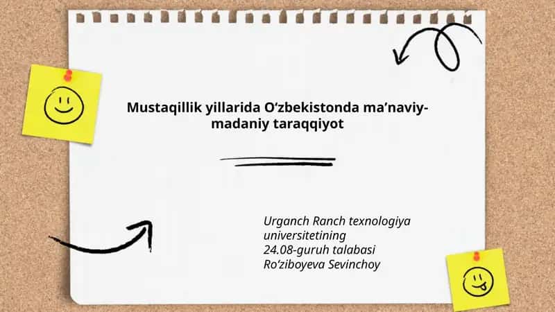 Mustaqillik davrida Oʻzbekistonda maʼnaviy uygʻonish