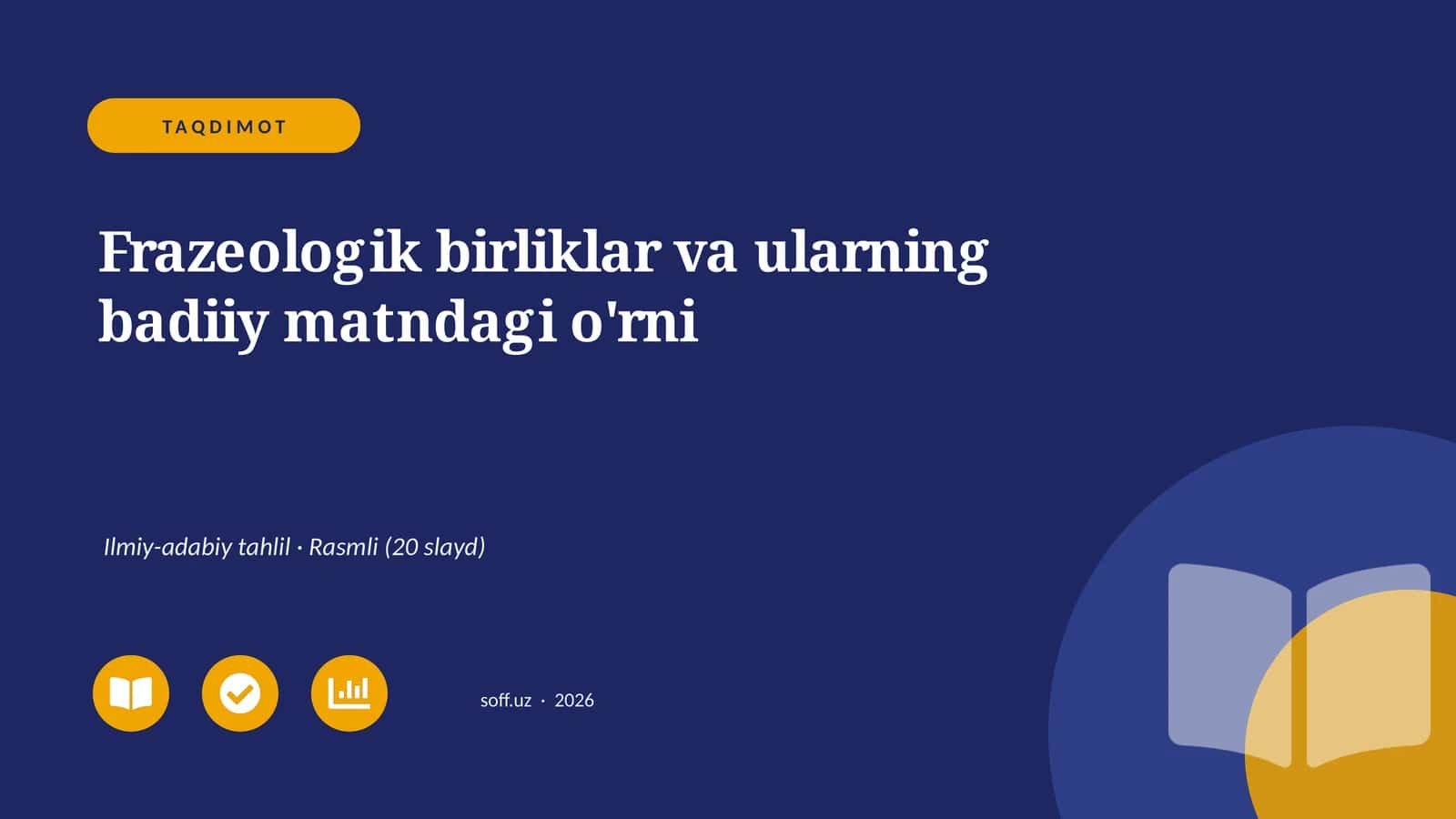 Frazeologik birliklar va ularning badiiy matndagi o'rni