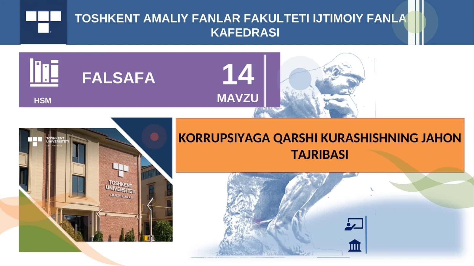 KORRUPSIYAGA QARSHI KURASHISHNING JAHON TAJRIBASI