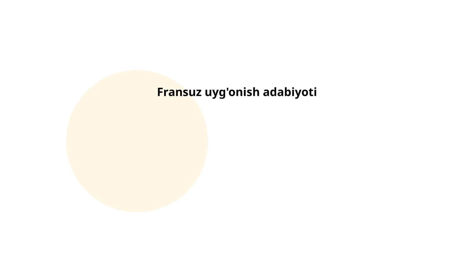 Fransuz uyg'onish adabiyoti