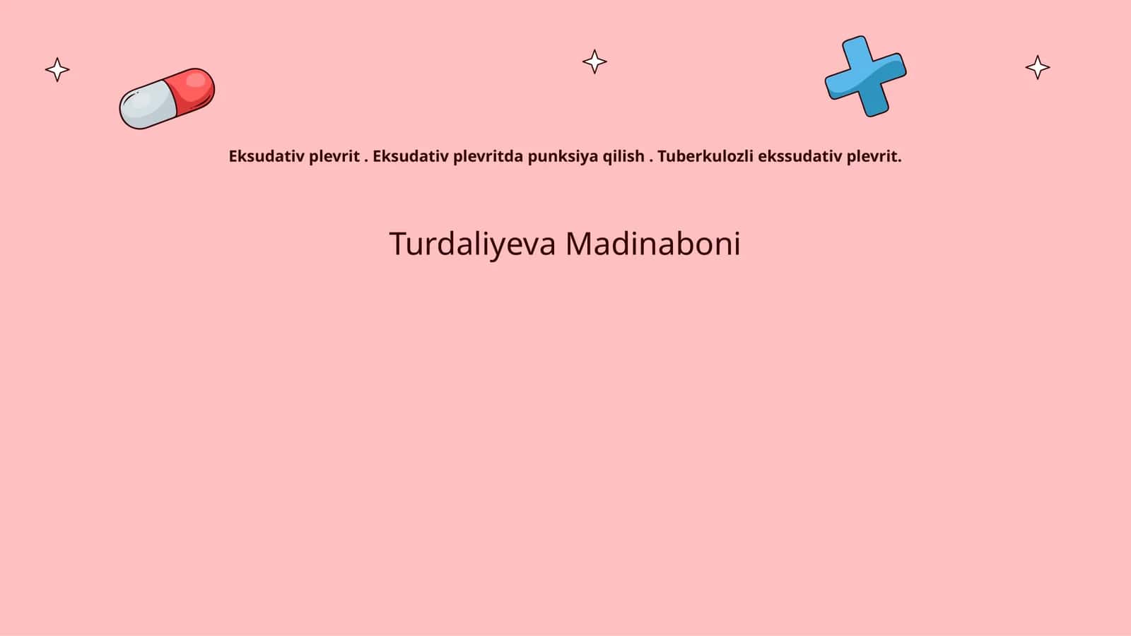 Eksudativ plevrit