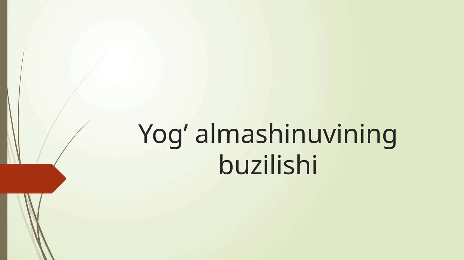Yog’ almashinuvining buzilishi