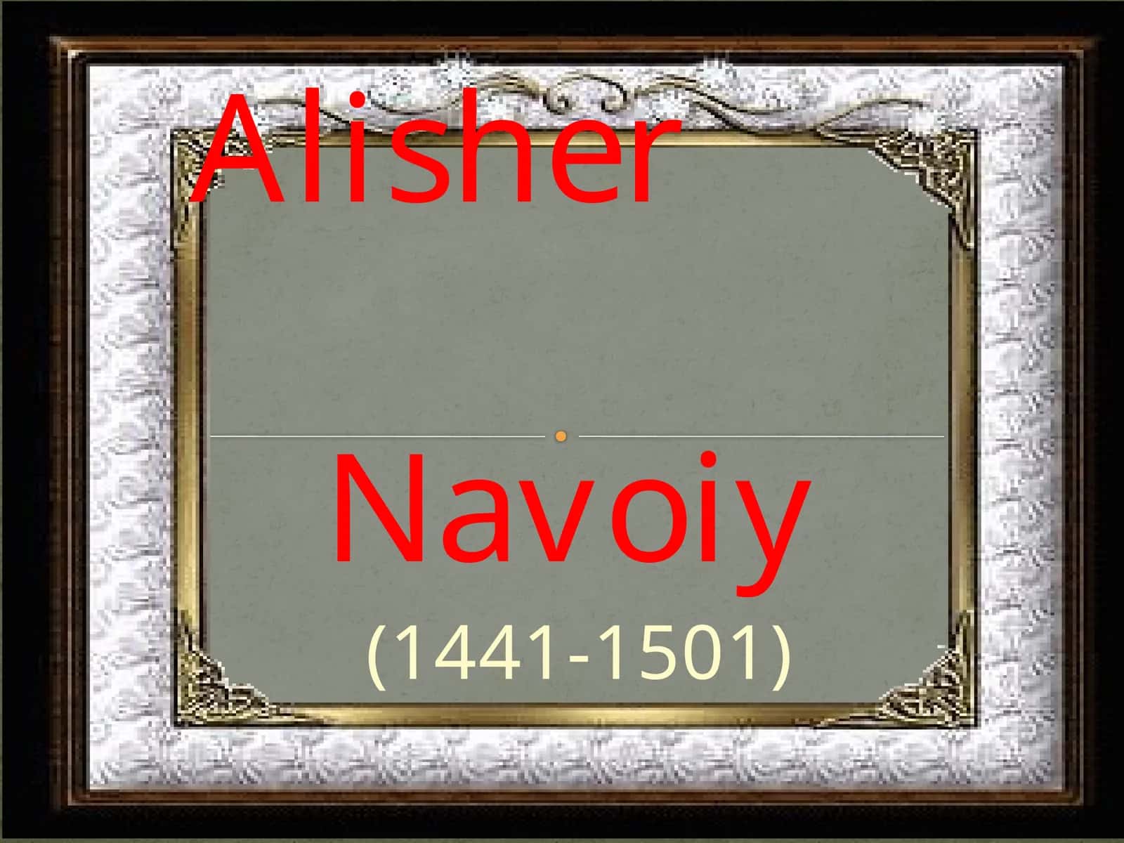Alisher Navoiy