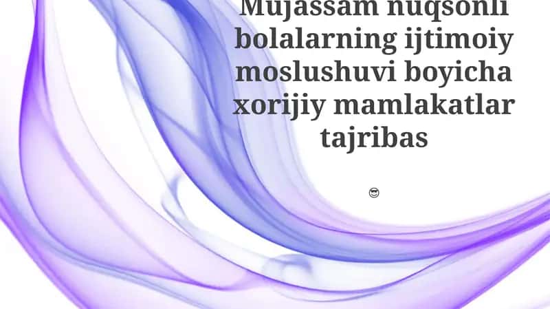 Chet eldagi Inklyuziv Ta'lim Modellari