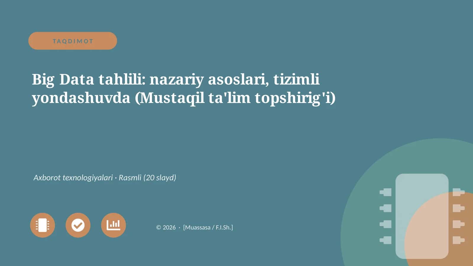 Big Data tahlili: nazariy asoslari, tizimli yondashuvda