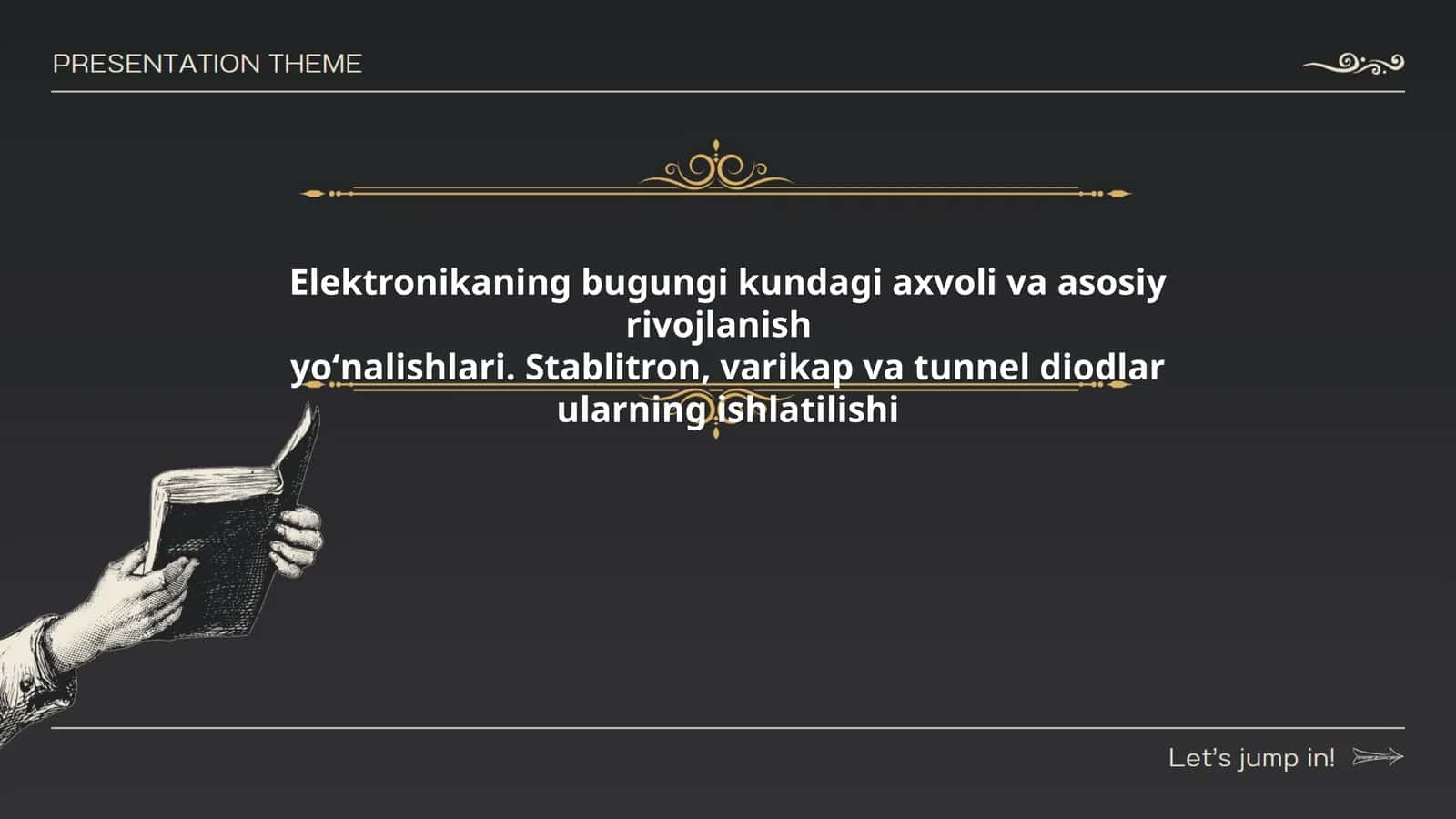 Elektronikaning bugungi kundagi axvoli va asosiy rivojlanish