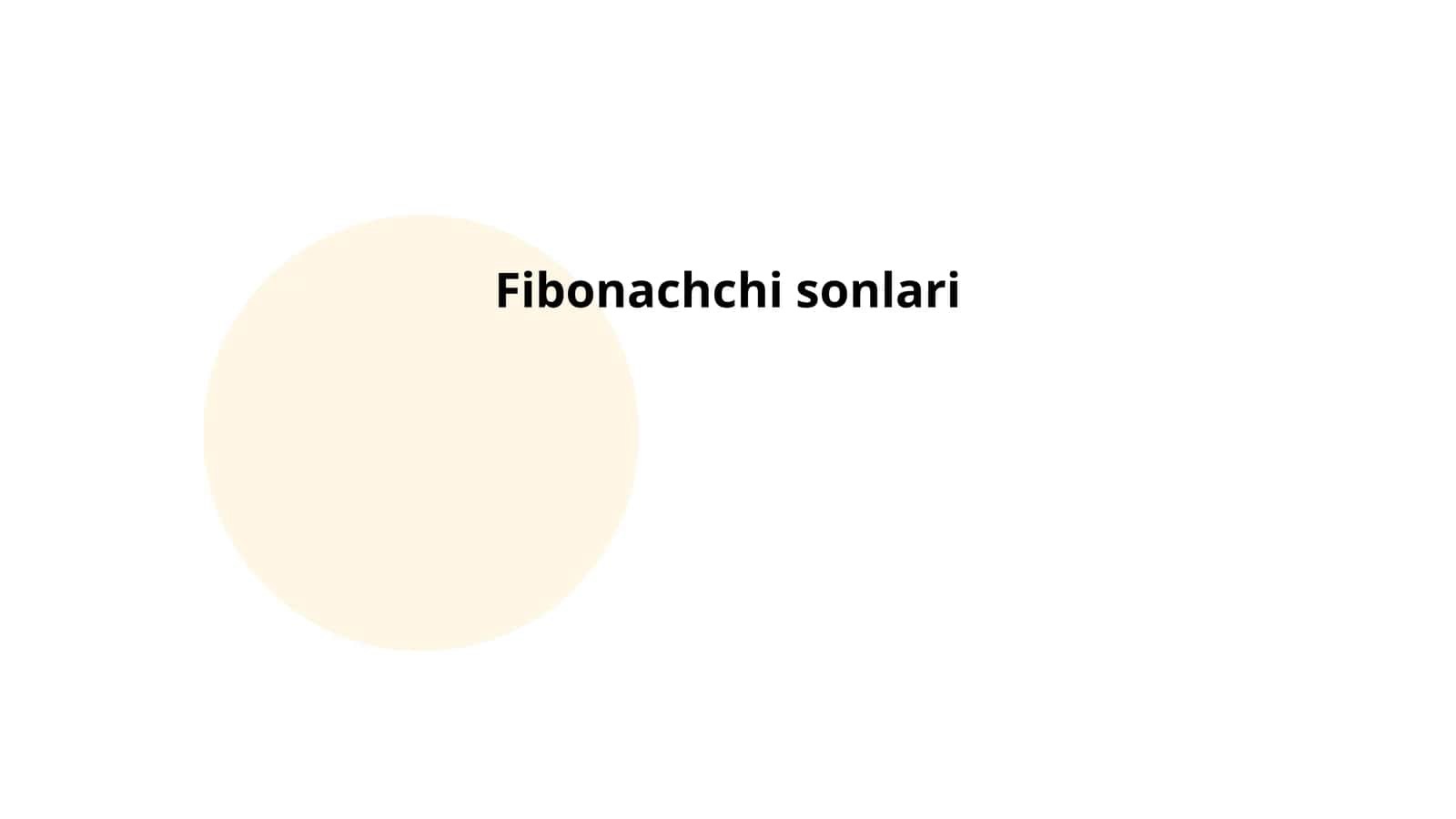 Fibonachchi sonlari