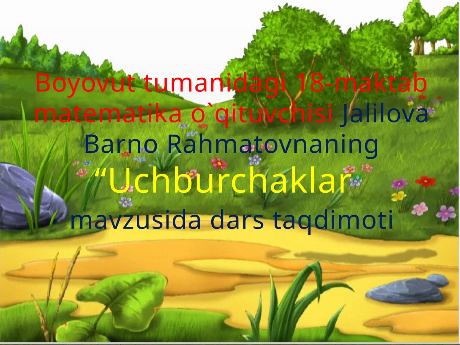 Uchburchaklar