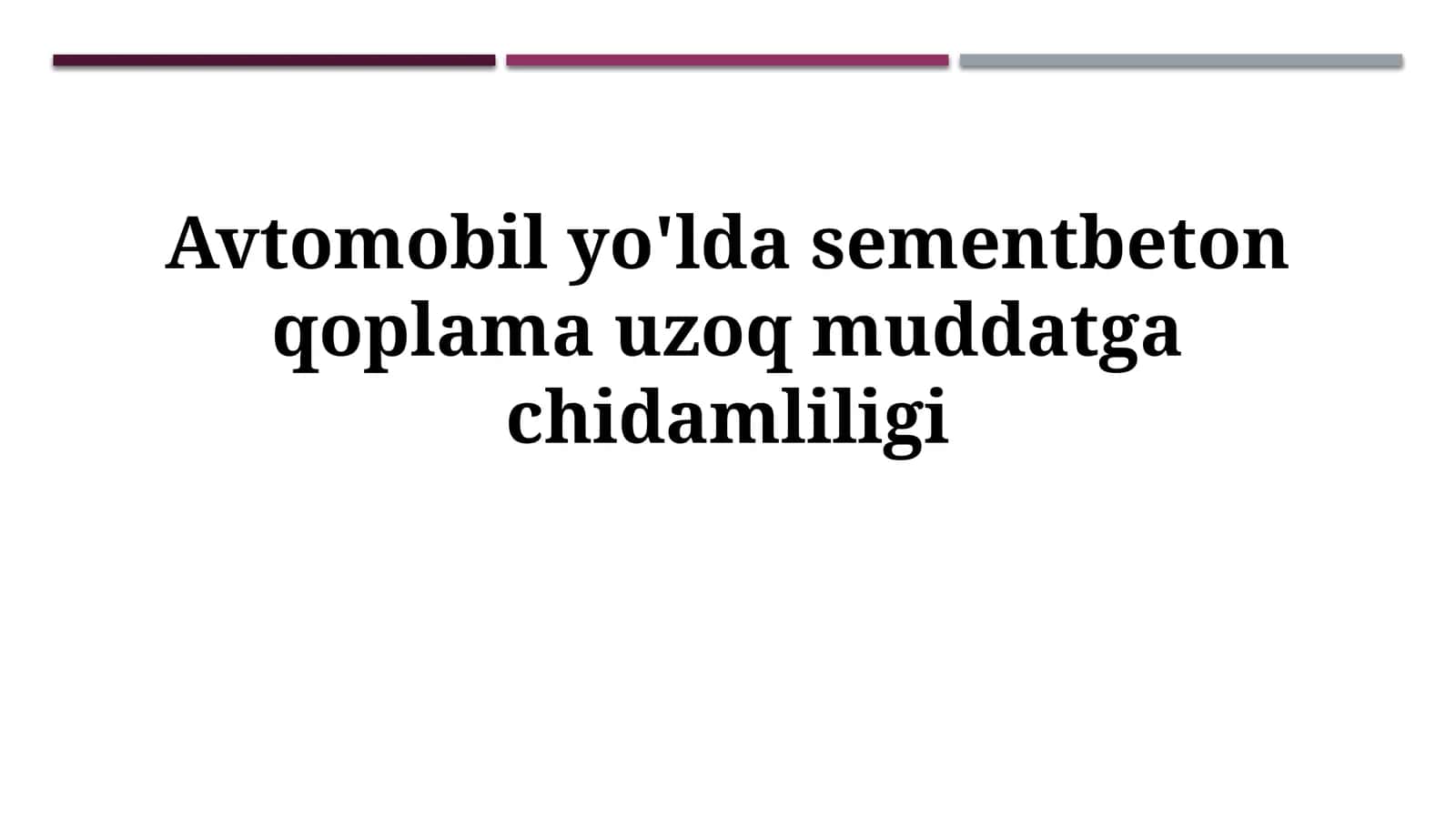 Beton yo'l qoplamalari