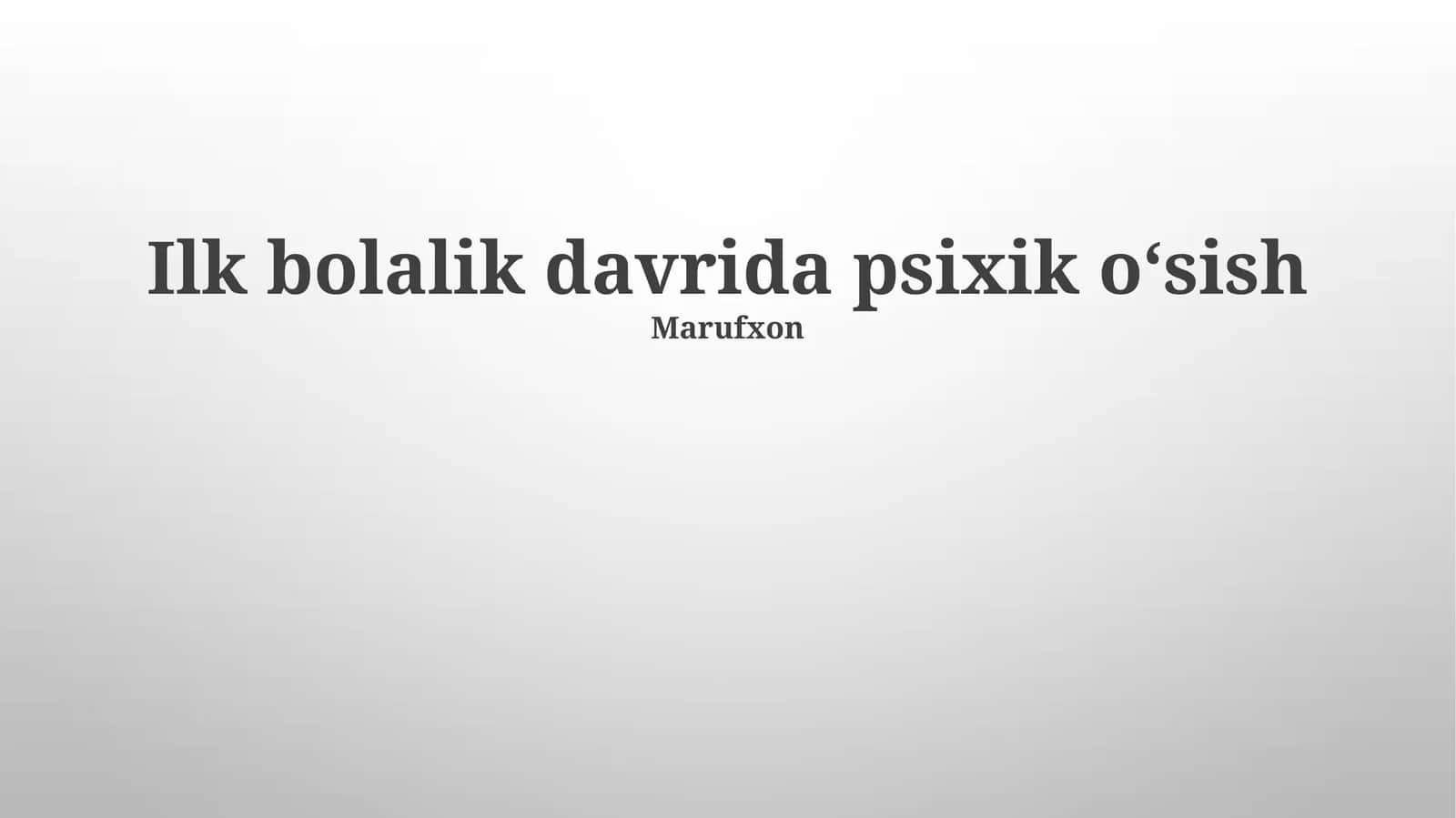 Salomatlik va Farovonlikni Ta’minlash Strategiyalari