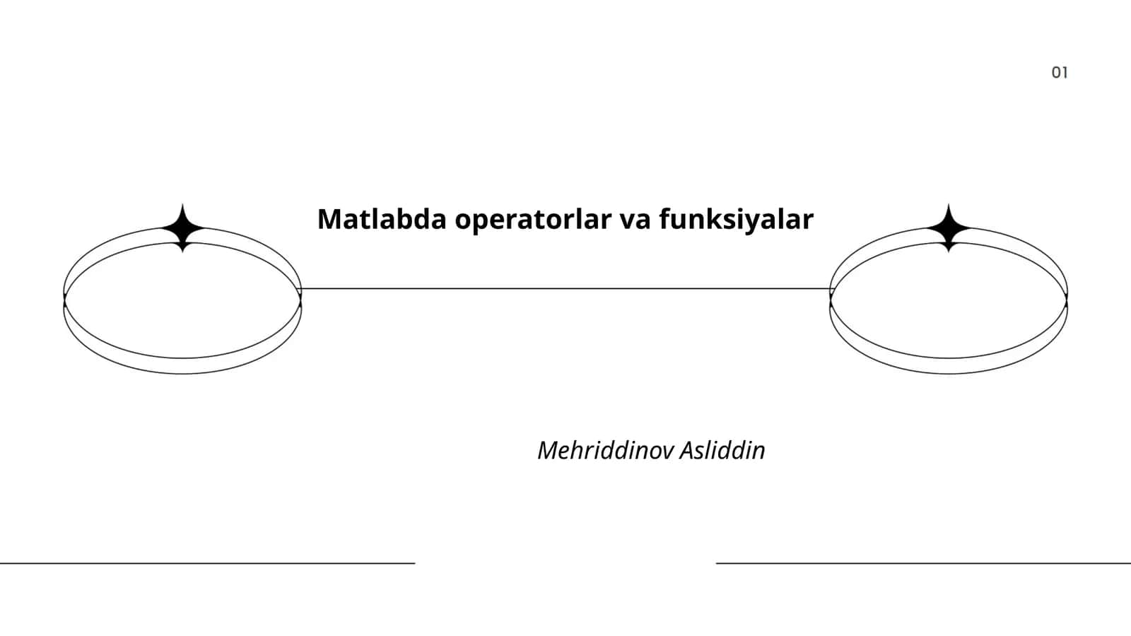 Matlabda operatorlar va funksiyalar