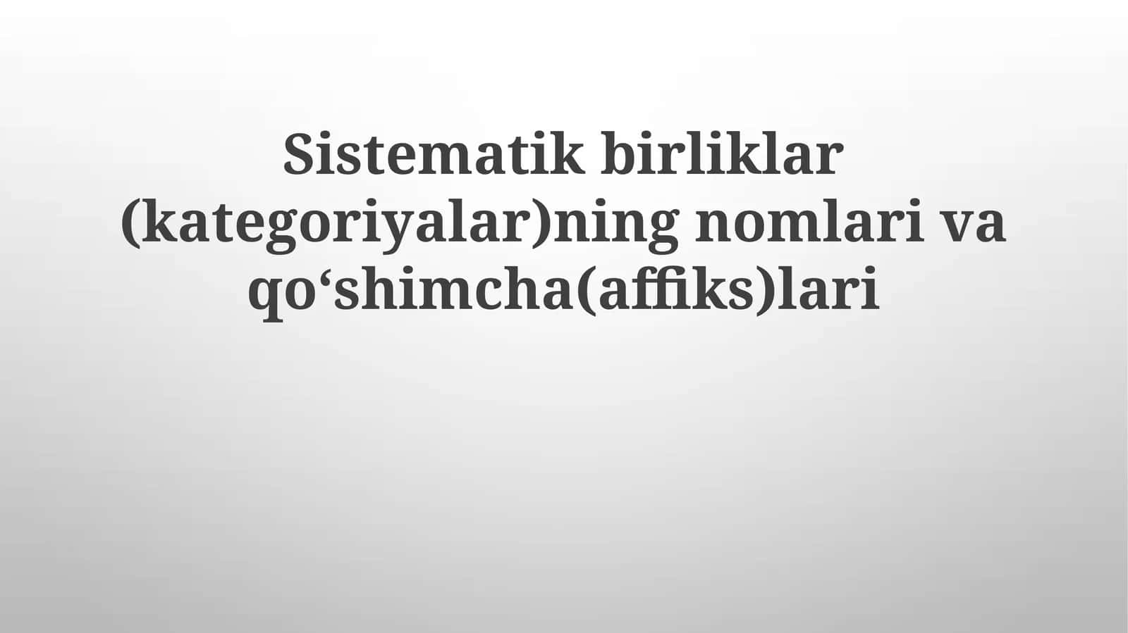 Bakteriya va Arxeylarni Nomlash Konventsiyalari