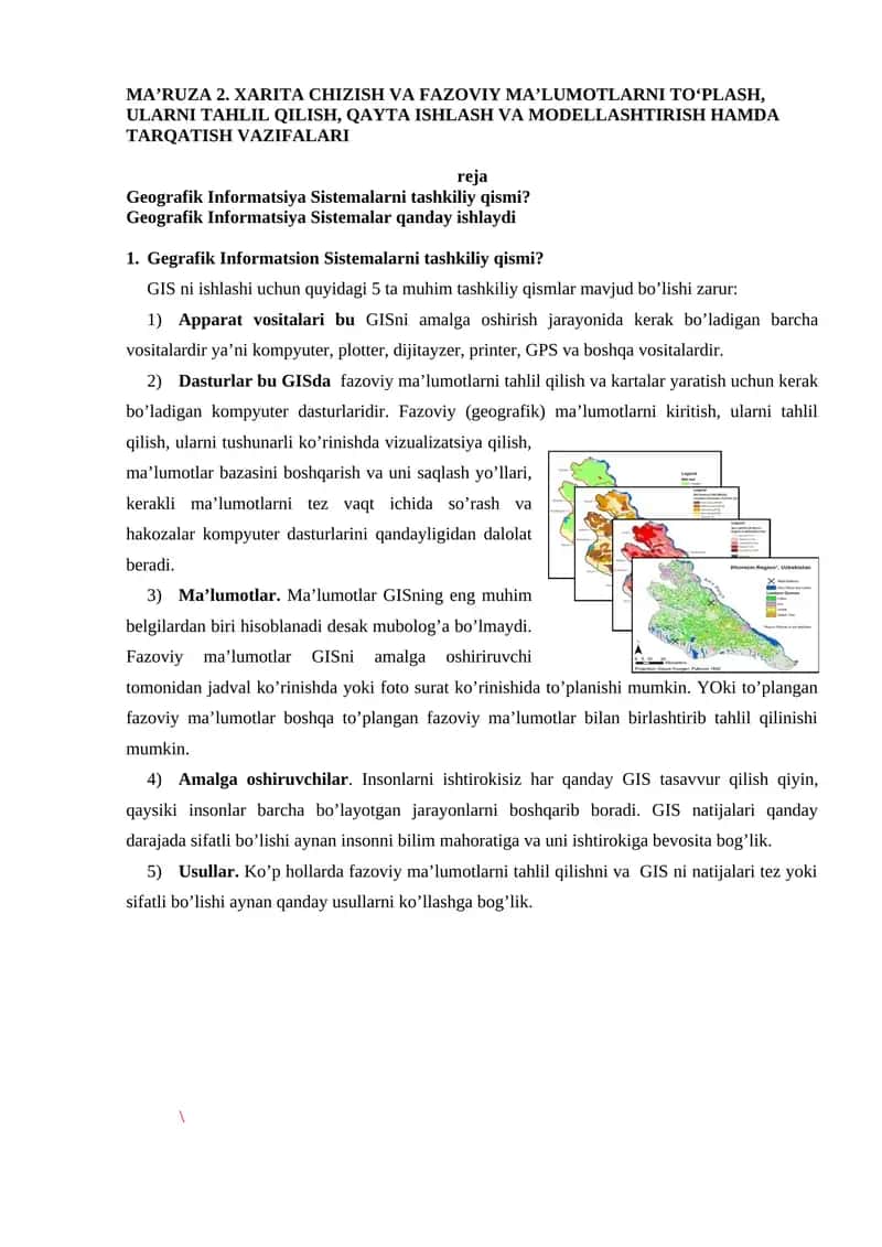 Geografik Informatsiya Sistemalari