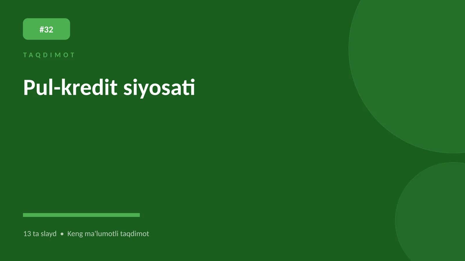 Pul-kredit siyosati