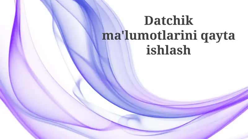 Ma'lumotlar vizuallashtirish