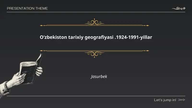 Oʻzbekiston tarixiy geografiyasi.1924-1991-yillar