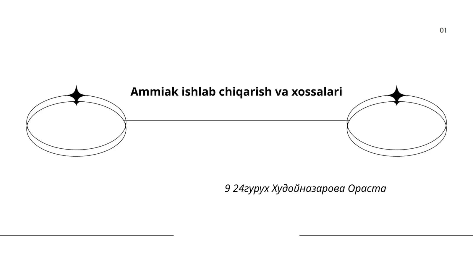 Ammiak ishlab chiqarish va xossalari