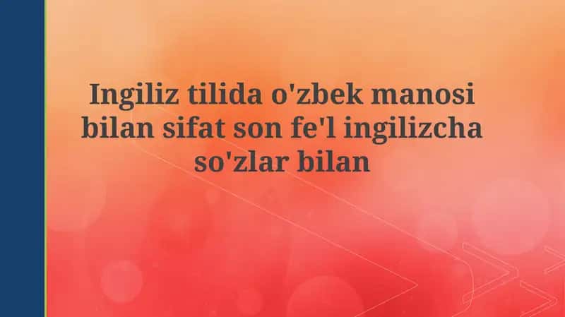 Ingiliztili darslik