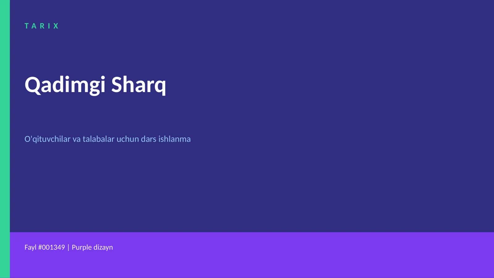 Qadimgi Sharq
