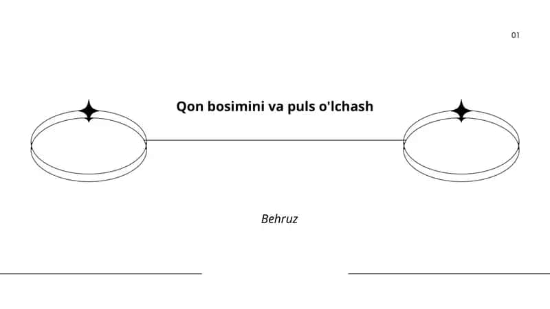 Qon bosimini va puls o'lchash