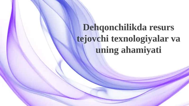 Precision qishloq xo'jaligi va uning afzalliklari