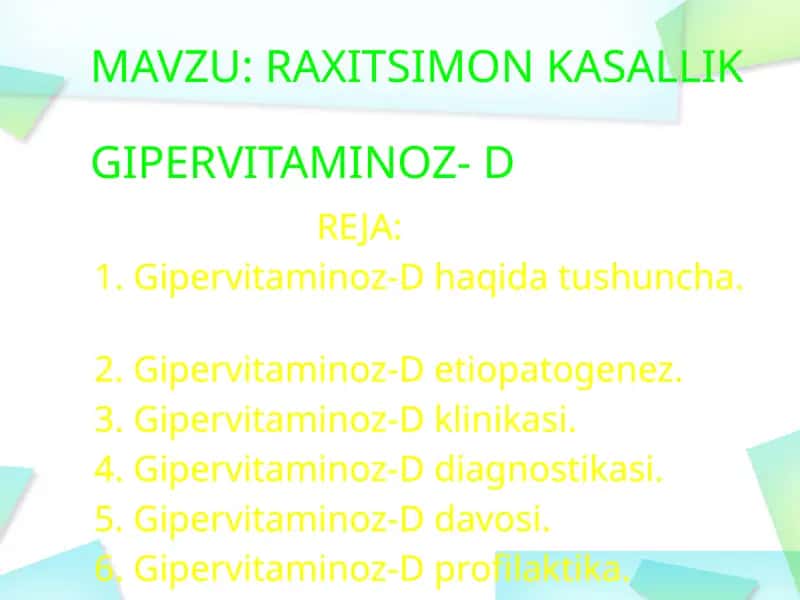Gipervitaminoz-D