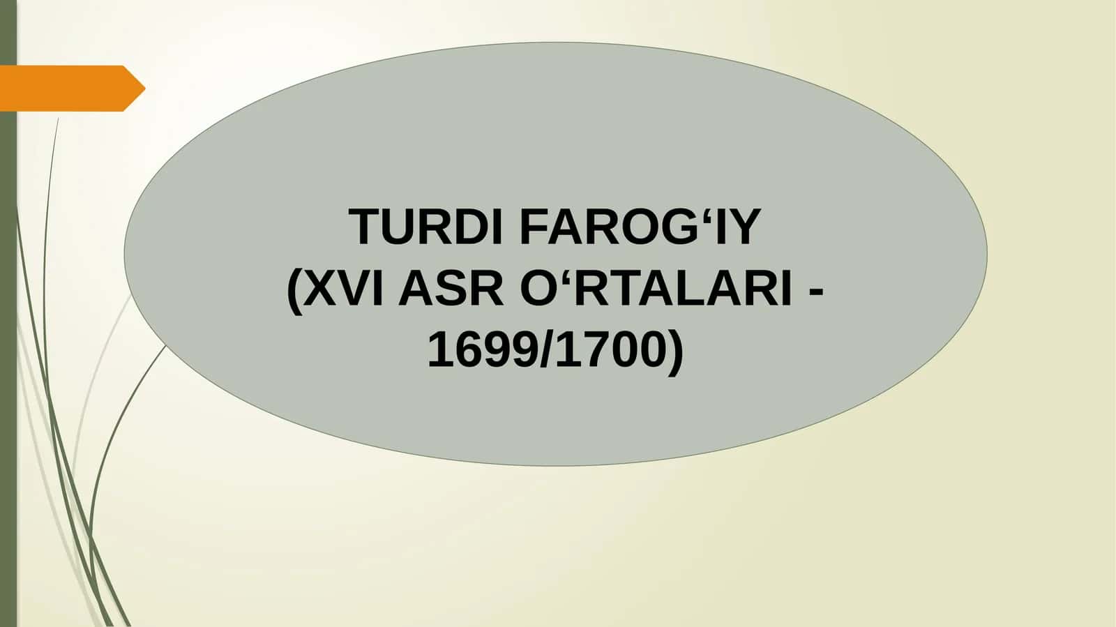 Turdi Farog‘iy