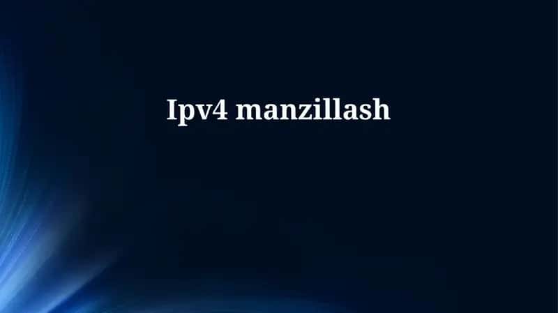 IPv4 manzillash