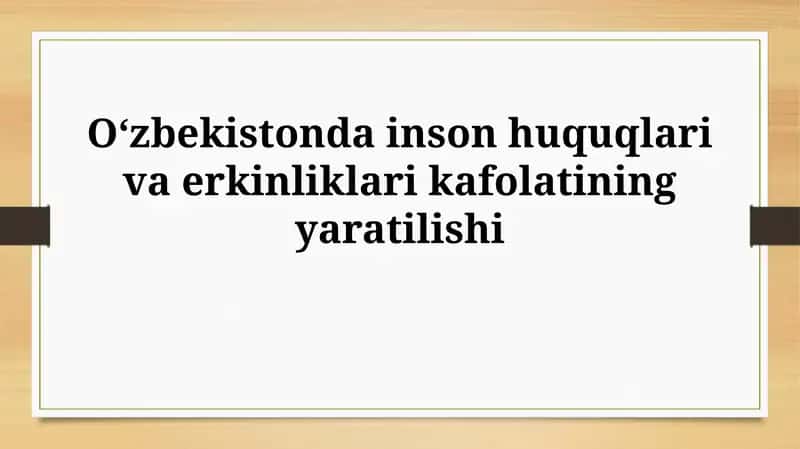 Fuqarolik jamiyati institutlarining roli