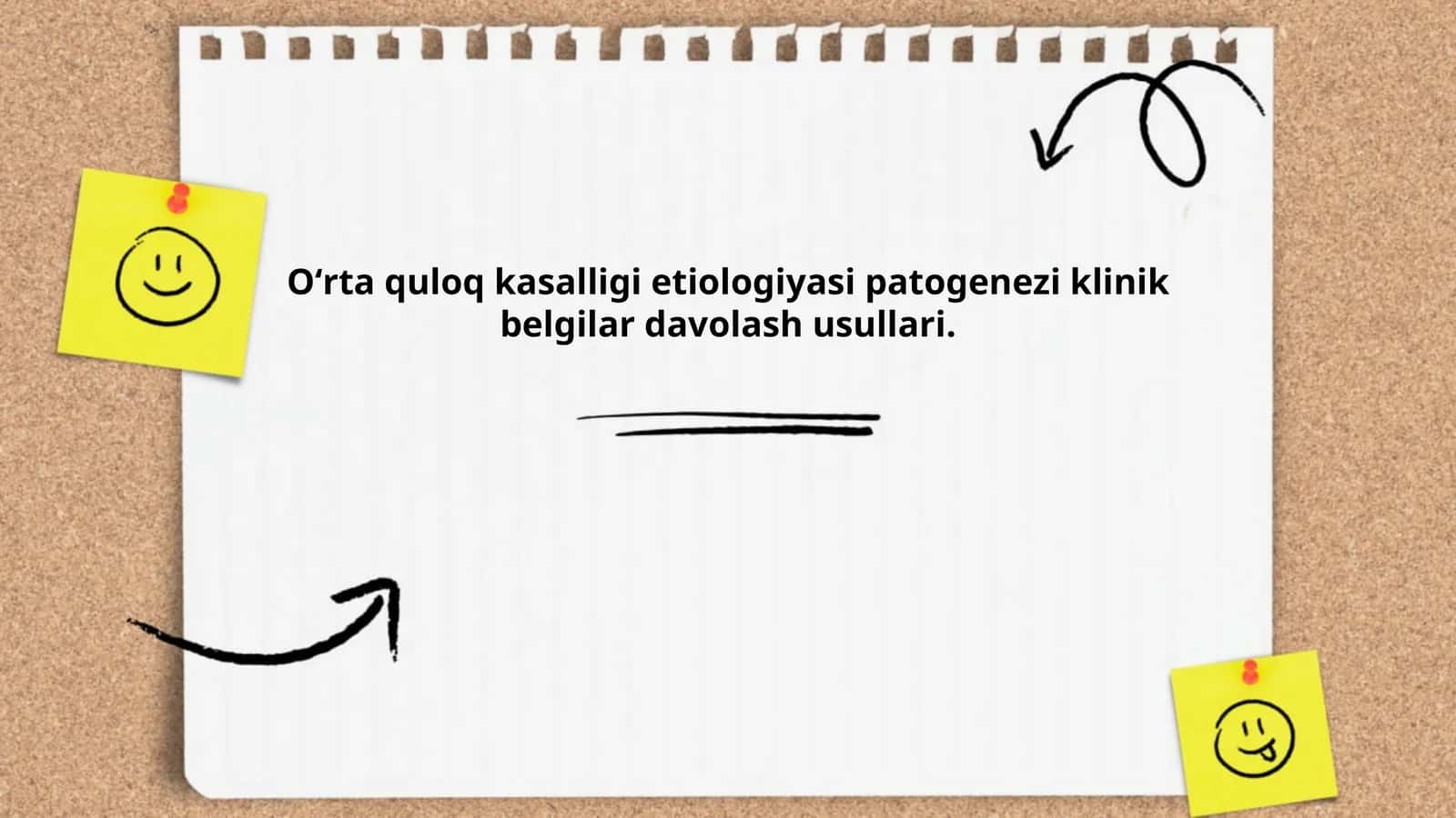 Oʻrta quloq kasalligi etiologiyasi patogenezi klinik belgilar davolash usullari