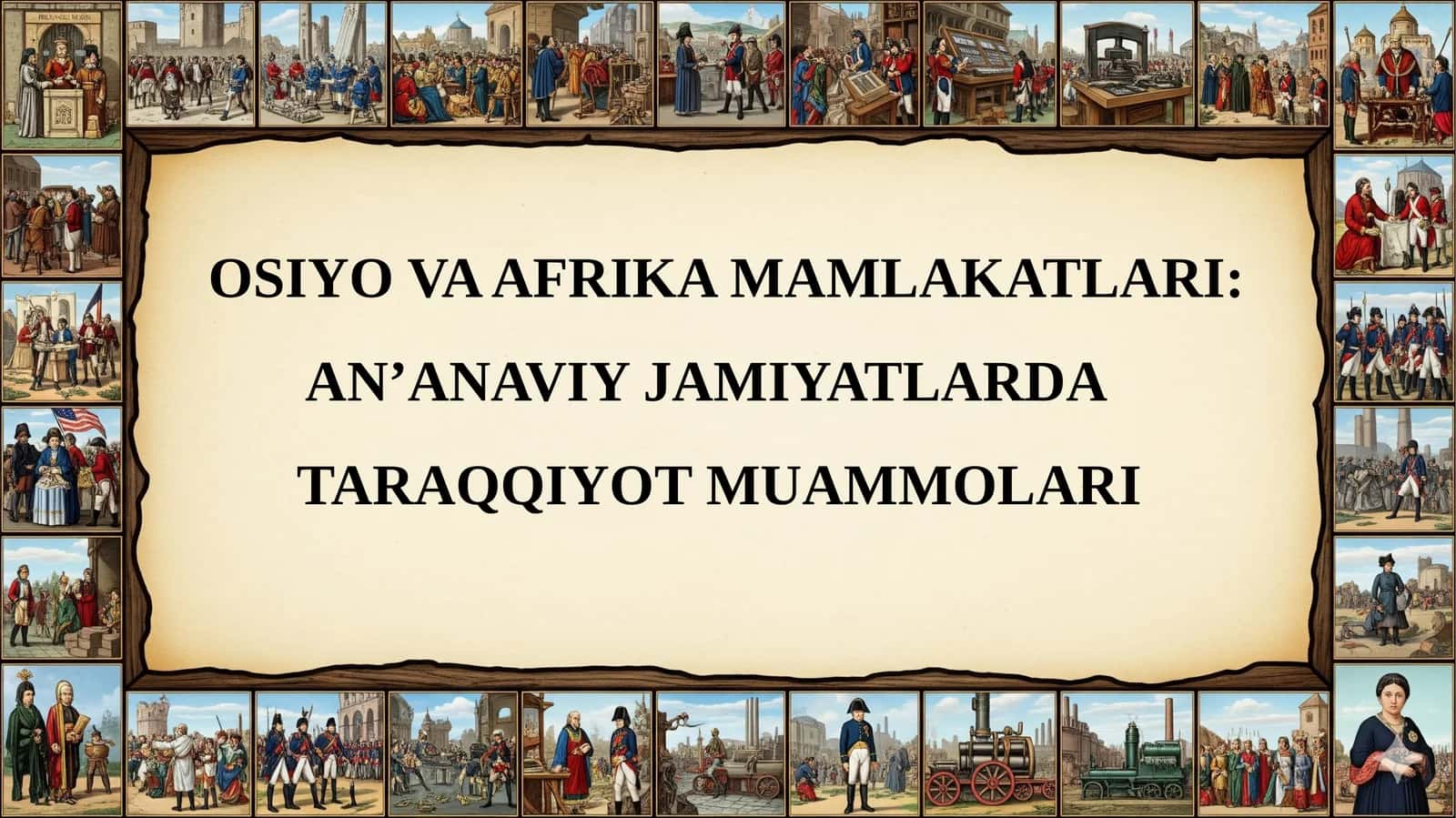 An’anaviy jamiyatlar