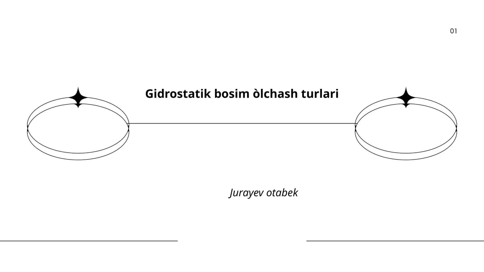 Gidrostatik bosim òlchash turlari